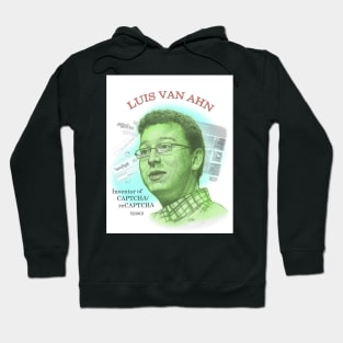 Luis Van Ahn, Inventor of CAPTCHA/reCAPTCHA Hoodie